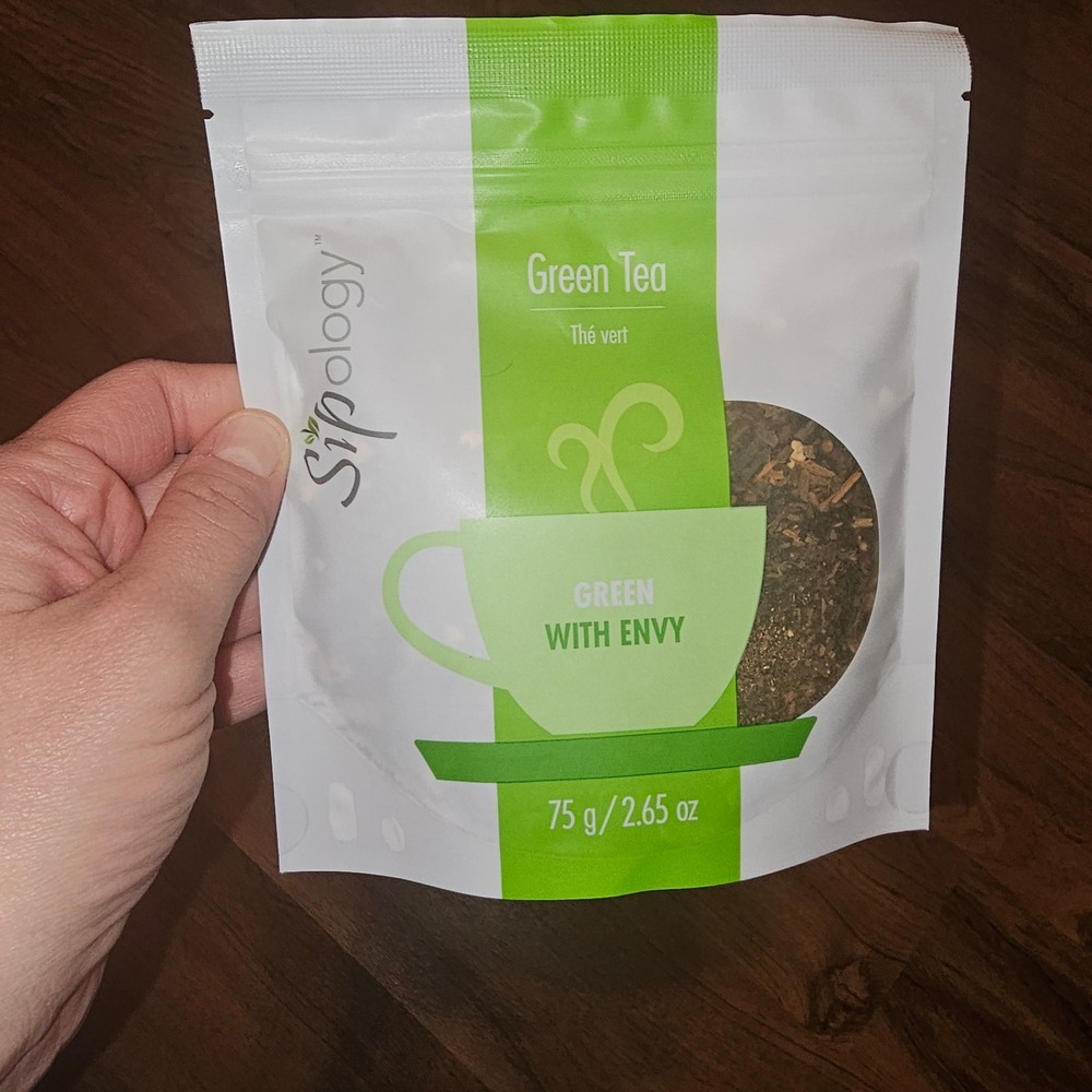 Sipology Green With Envy Eggnog Green Tea Loose Leaf 75g 2.65oz Pouch 4547US